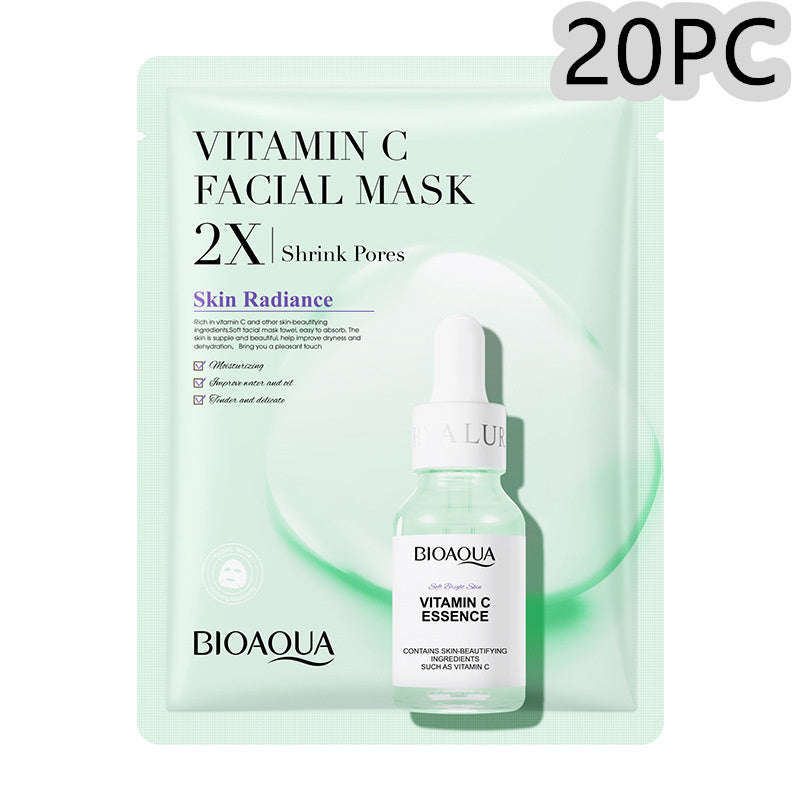 JCM-143MSK-24  Collagen Face Mask Moisturizing Firming Face Sheet Mask Hyaluronic Acid Facial Masks Beauty Skin Care Gel Skin Care