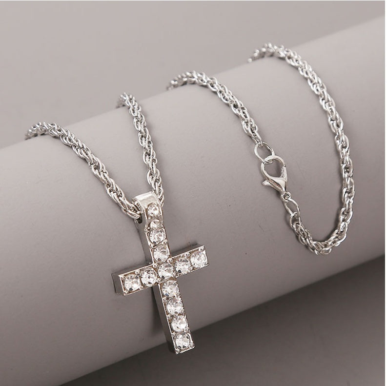 JC-250106NCL-041  Unisex Alloy Clavicle Chain