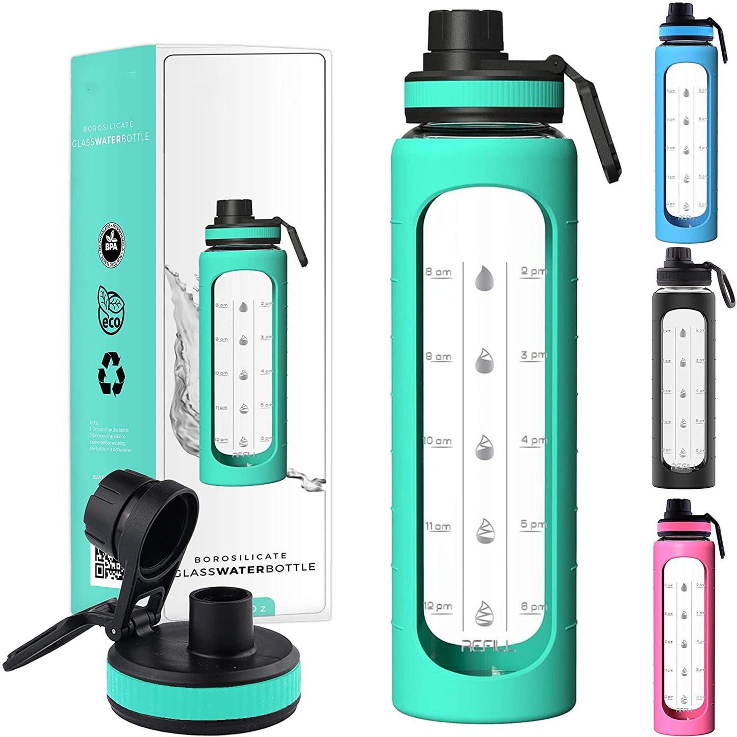 JC-250103DWR-041  Portable Sports Water Bottle With Large Capacity Kitchen Gadgets