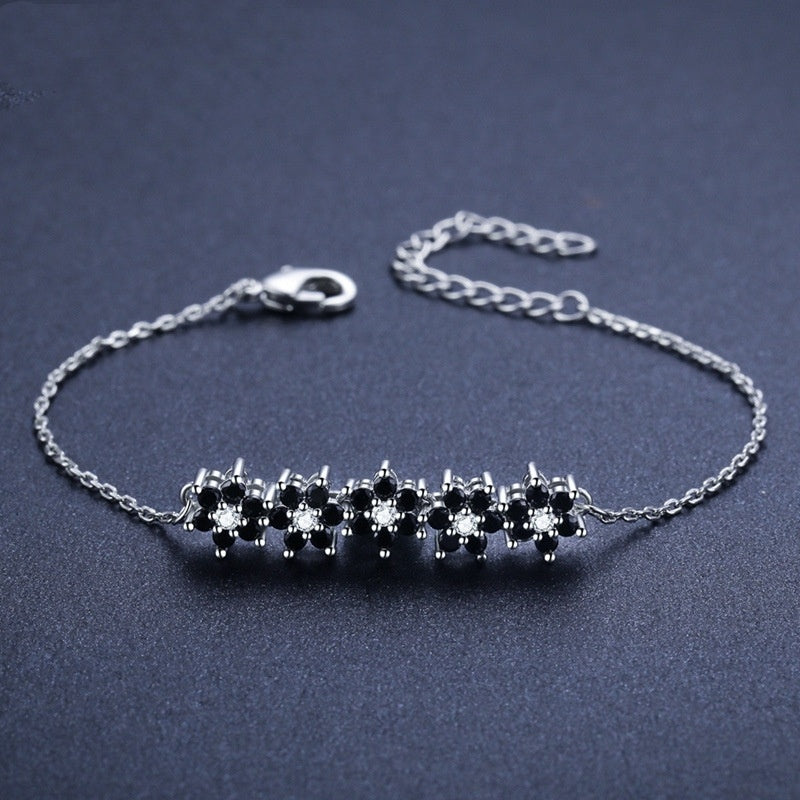 JC-241230BBJ-079  High Profile Fashion Lady's Flower Bracelet