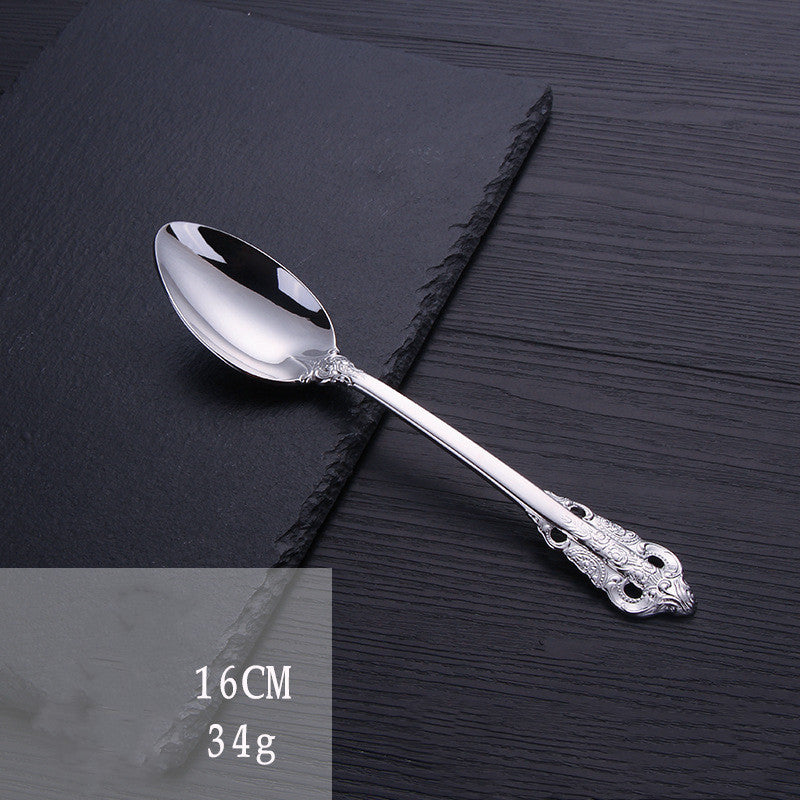 JC-250101DNW-010  Four-piece Stainless Steel Cutlery Spoon