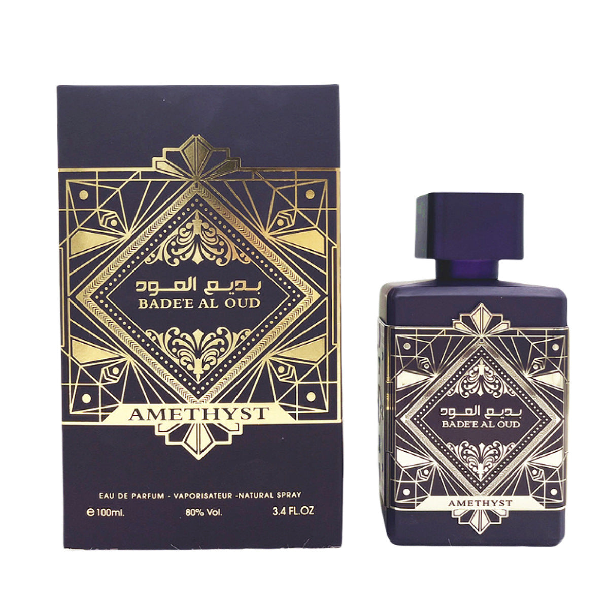 JC-241226MFG-037  Lattafa Bade'e Al Oud 100ml Men's Perfume