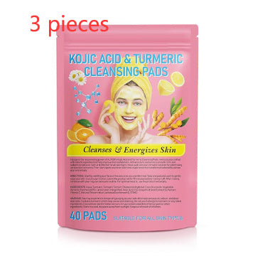 JCM-111PAD-24  Turmeric Cleansing Pad Compressed Turmeric Kojic Acid