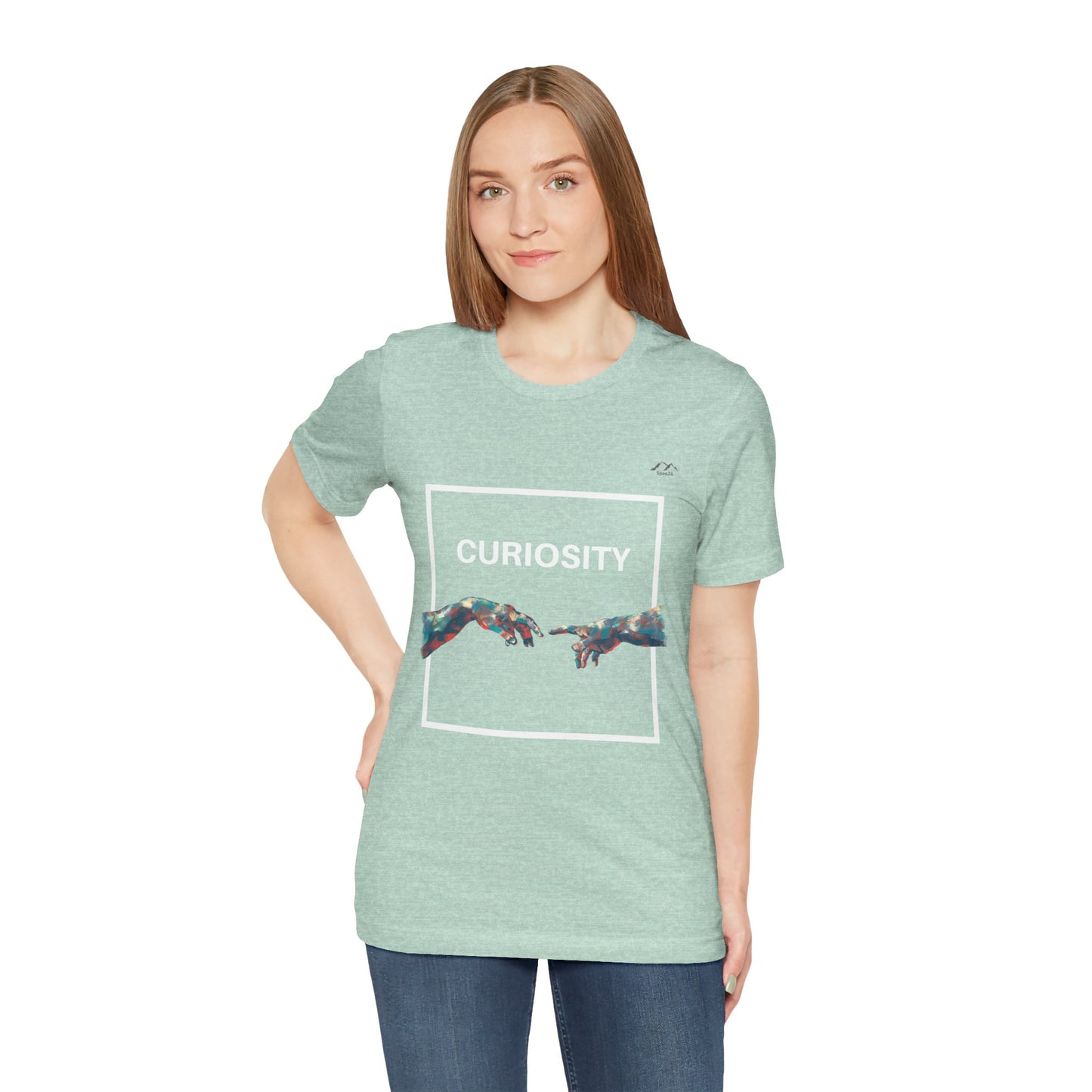 TS-095ML-24 Unisex Curiosity Desire T Shirt Art