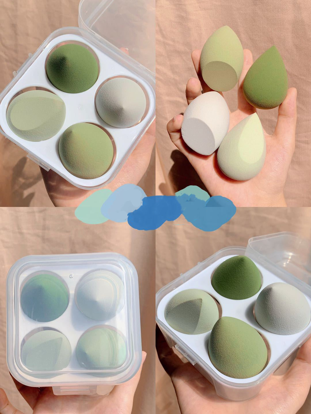 JC-241228BUT-053  Makeup egg box