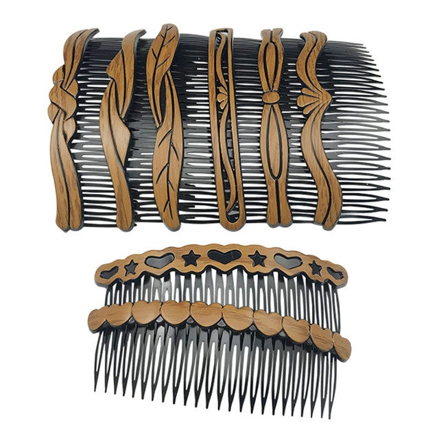 JC-241228BUT-101  Fashion retro hair comb