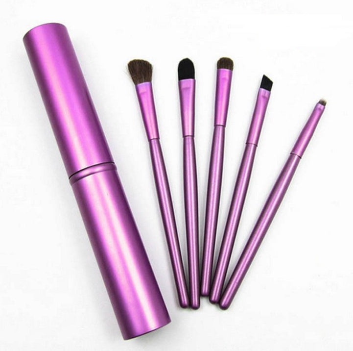 JC-241228BUT-037  5pcs Travel Portable Mini Eye Makeup Brushes