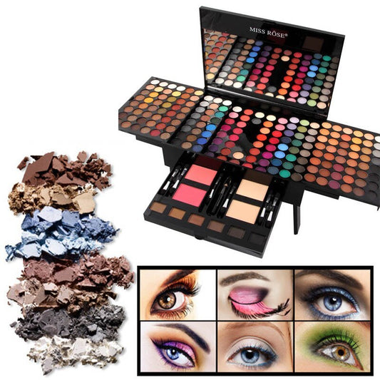 JC-241231MUP-001  180 Colors Eyes Shadow Blush Set Personalized Piano-shaped Makeup Palette Box