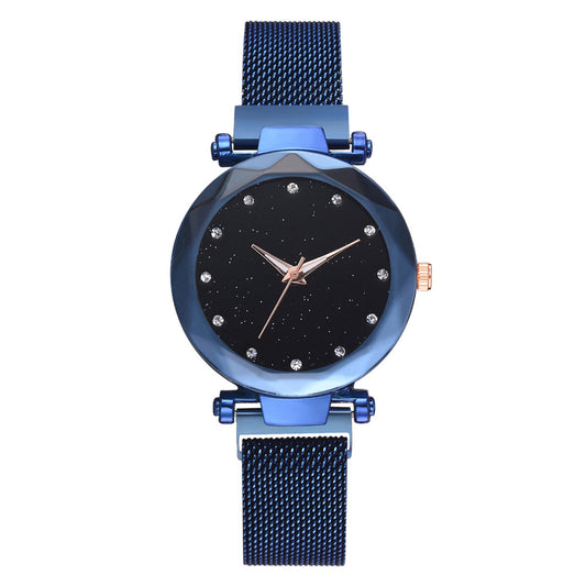 JCFW-093MK-24  Luxury Women Watches Bracelet Set Fashion Elegant Magnet Buckle Ladies Starry Sky Watch Set Relogio