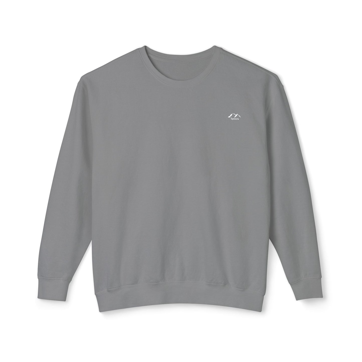 SW-113GRY-24  Unisex Lightweight Crewneck Grey Color Sweatshirt