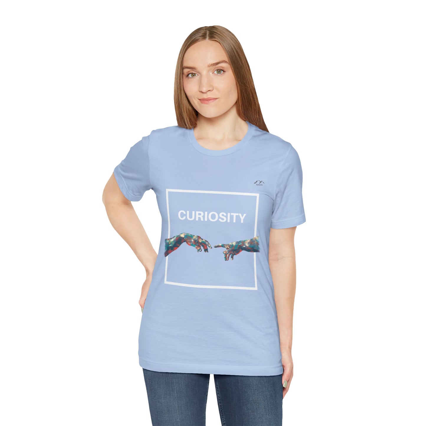 TS-095ML-24 Unisex Curiosity Desire T Shirt Art