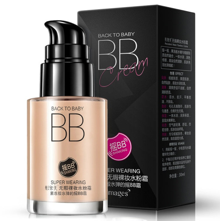 JC-241231MUP-025  Clear and sleek hydrating cream nude makeup BB cream makeup concealer moisturizing BB cream