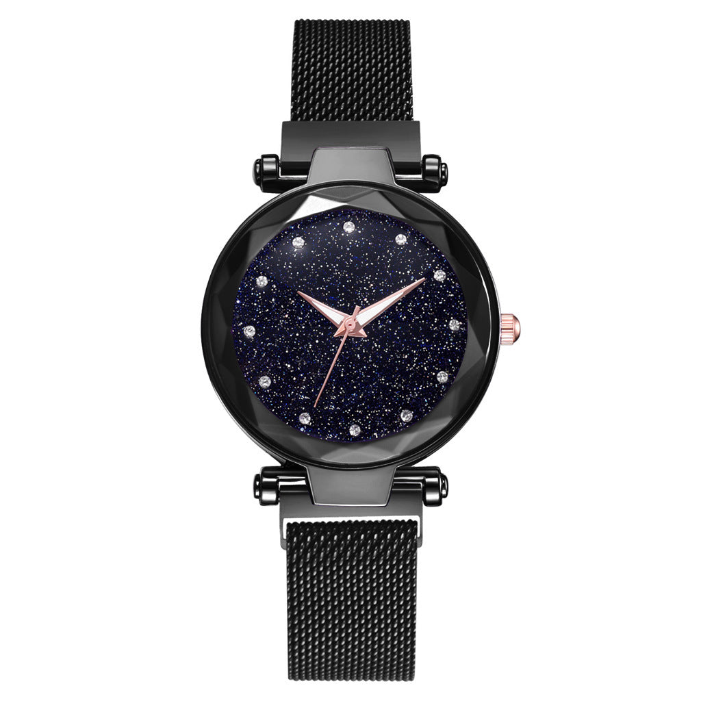 JCFW-093MK-24  Luxury Women Watches Bracelet Set Fashion Elegant Magnet Buckle Ladies Starry Sky Watch Set Relogio