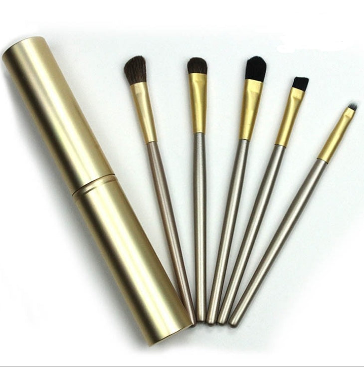 JC-241228BUT-037  5pcs Travel Portable Mini Eye Makeup Brushes