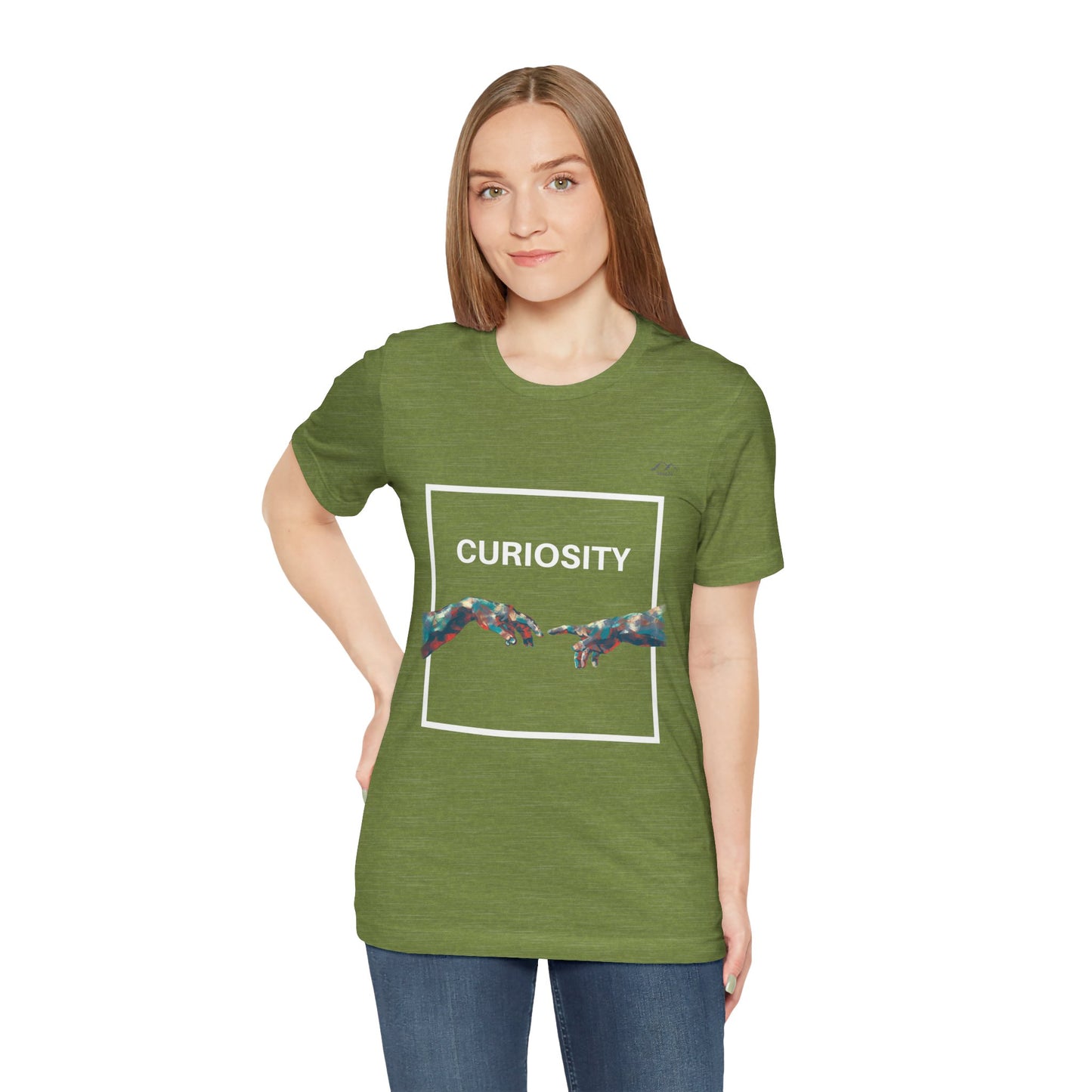 TS-095ML-24 Unisex Curiosity Desire T Shirt Art