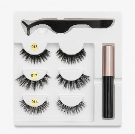 JC-241231MUP-026  A Pair Of False Eyelashes With Magnets In Fashion