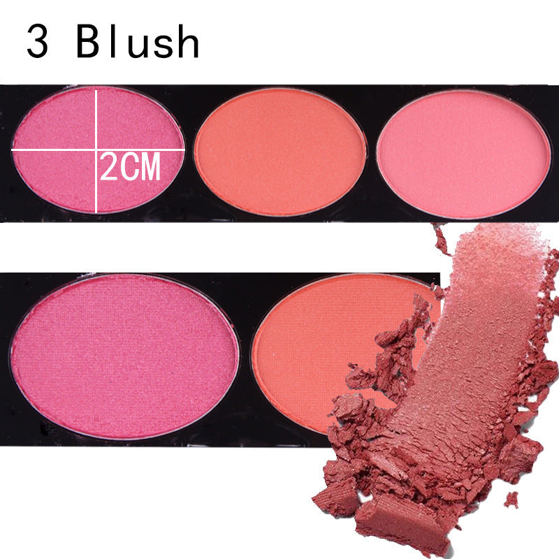 JC-241231MUP-019  MISS ROSE 144 color 3 color 3 Color Eyeshadow blush eyebrow makeup makeup makeup kit special wholesale