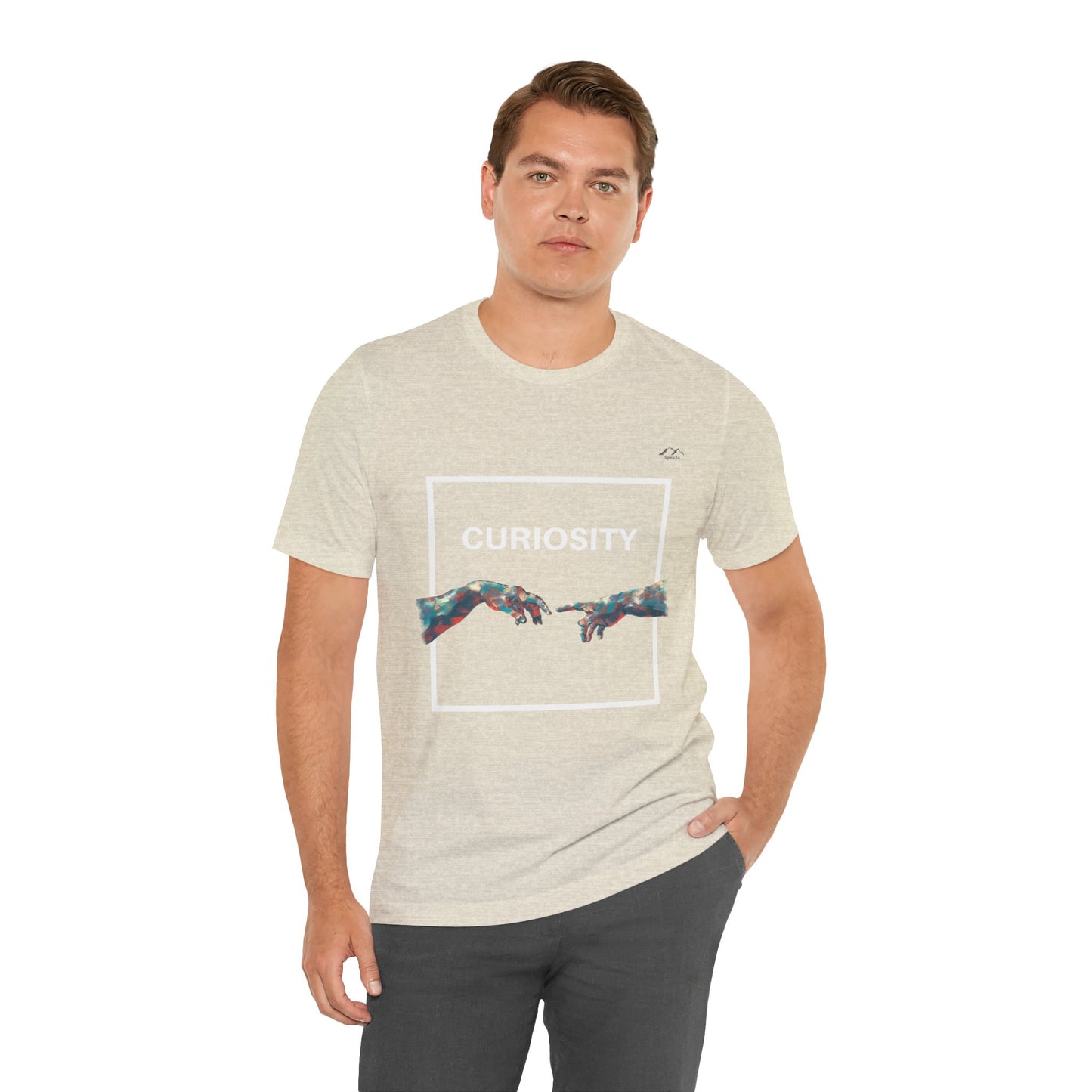 TS-095ML-24 Unisex Curiosity Desire T Shirt Art