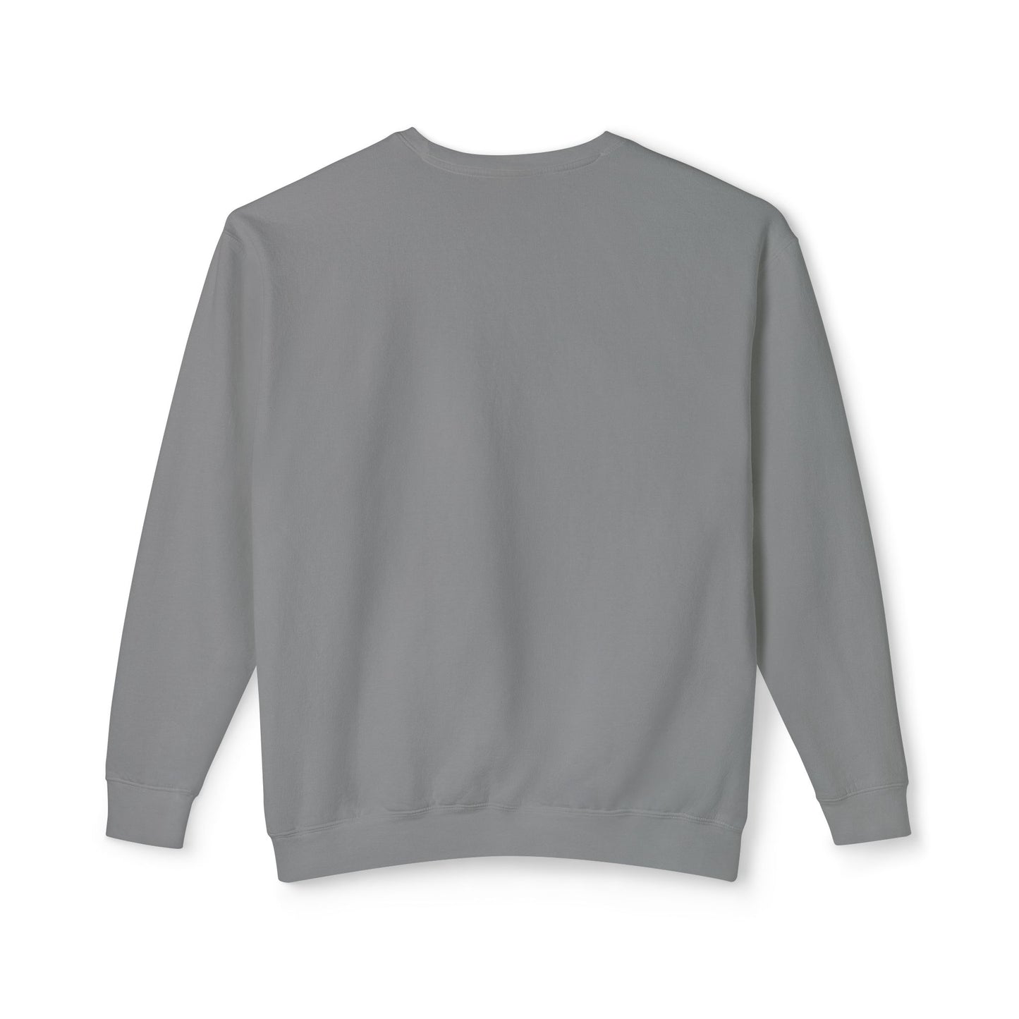 SW-113GRY-24  Unisex Lightweight Crewneck Grey Color Sweatshirt