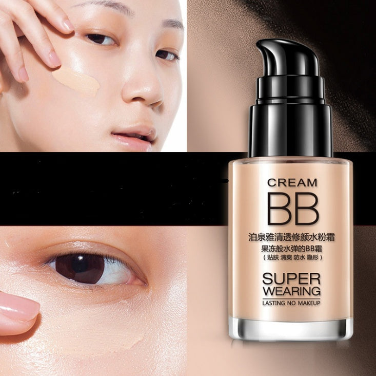 JC-241231MUP-025  Clear and sleek hydrating cream nude makeup BB cream makeup concealer moisturizing BB cream