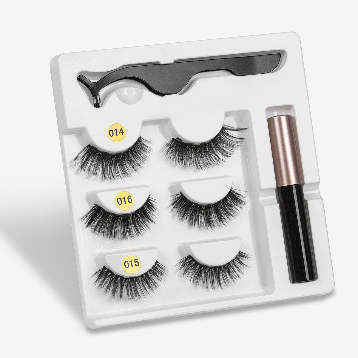 JC-241231MUP-026  A Pair Of False Eyelashes With Magnets In Fashion