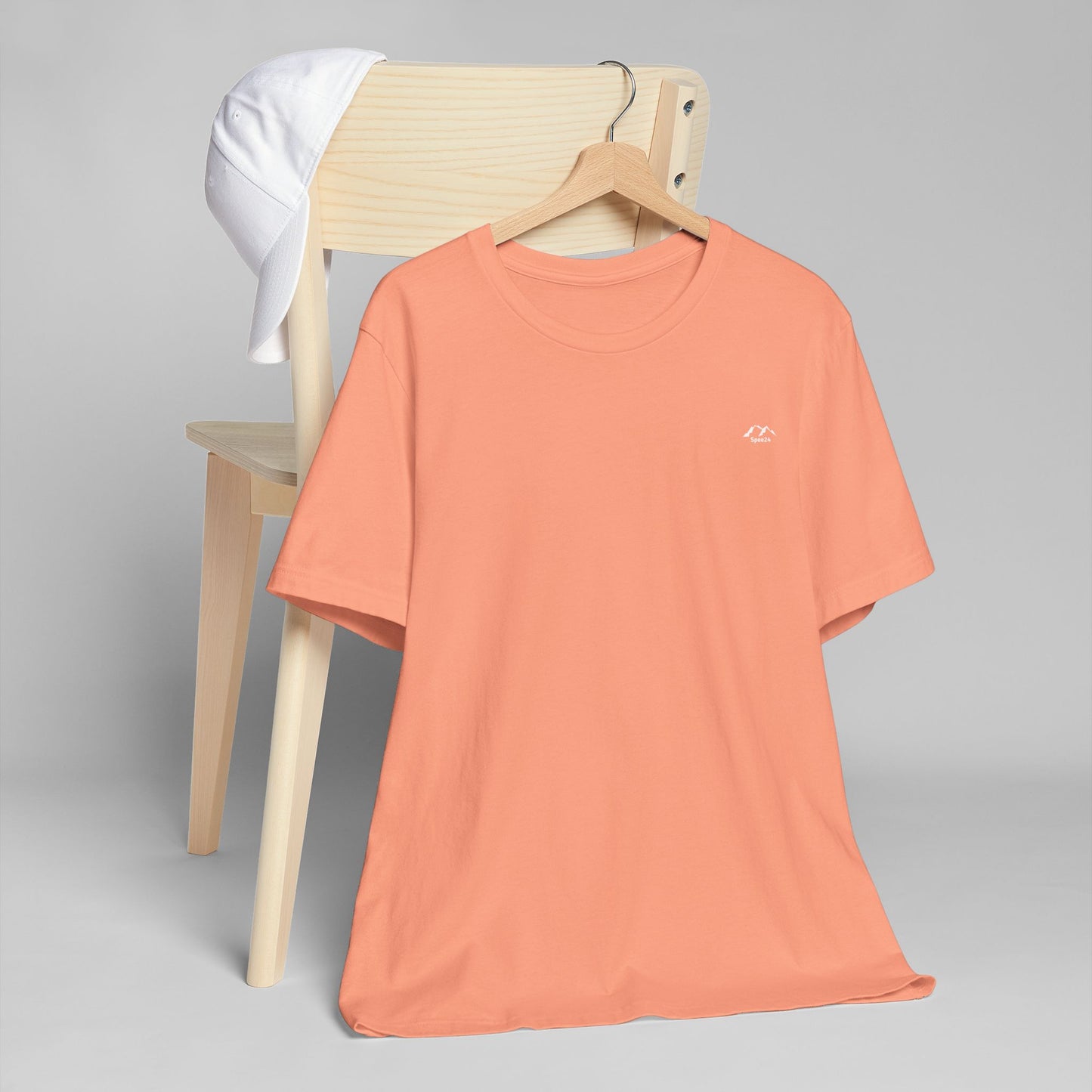 TS-094ORG-24 Unisex Orange Shades T-shirt for Women and Men Casual Wear