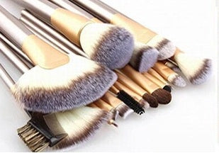 JC-241228BUT-040  Spot Detonating 121824, White Make-up, White Make-up Brush, 24 Make-up And Brush Suits For Portable Beauty And Makeup Tools