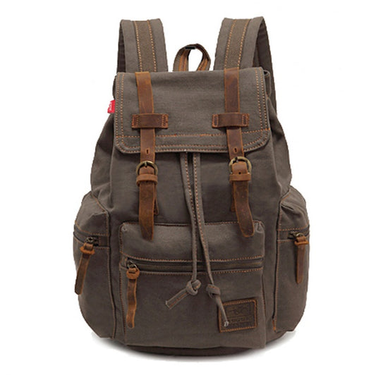 JCBB-061BKP-24  men's backpack vintage canvas backpack