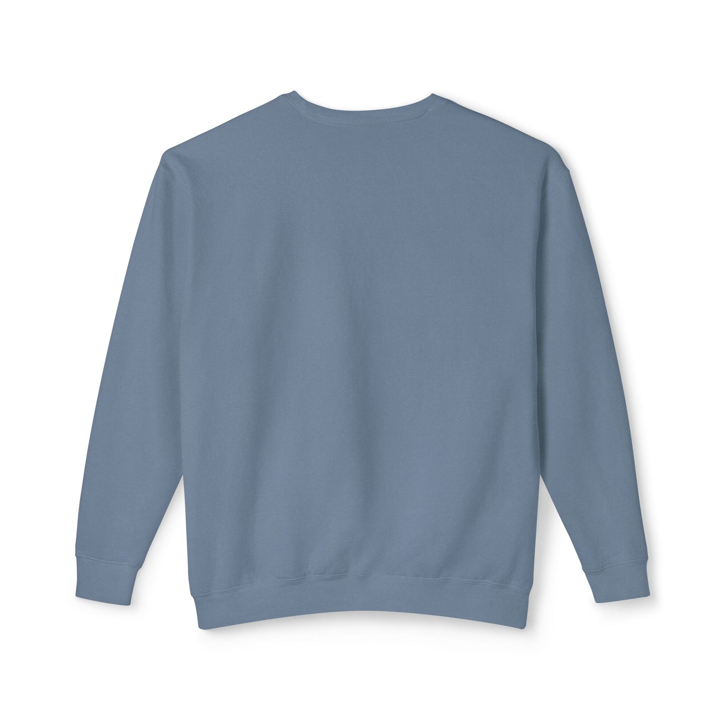 SW-111NVY-24  Unisex Lightweight Blue Jean Color Sweatshirt