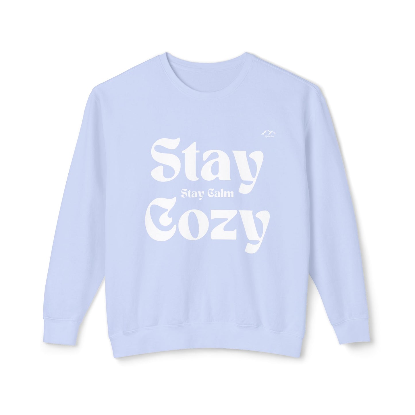 SW-115ML-24  Unisex Lightweight Crewneck Sweatshirt Mental Health Awareness Long Sleeve Shirt Cozy Comfort Tee for Generation Z Self-Care Shirt Mental Health Shirt Cozy Shirt