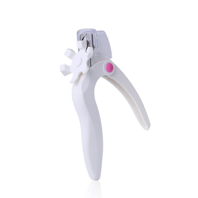 JC-241228BUT-120  Nail Art Scissors False Nail Tips Edge Cutter