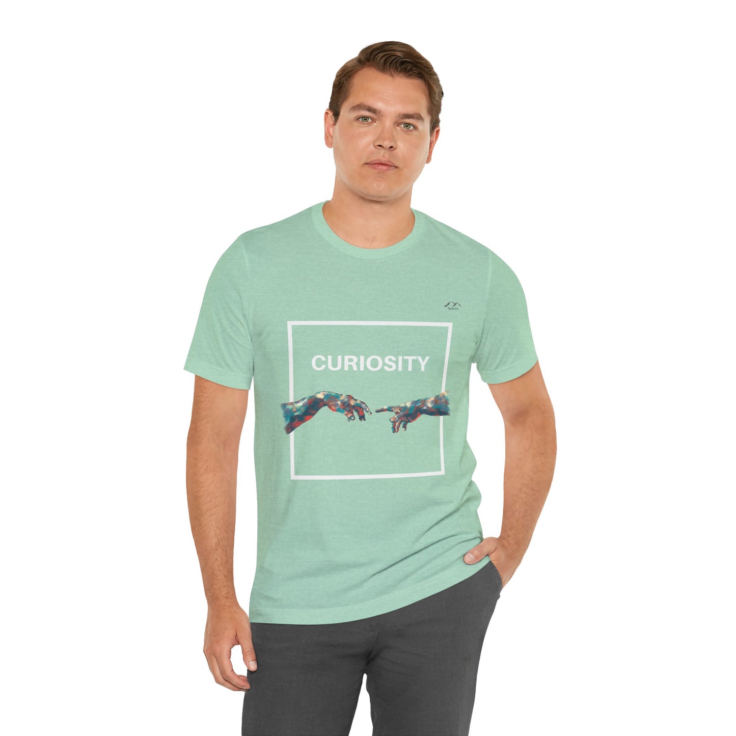 TS-095ML-24 Unisex Curiosity Desire T Shirt Art