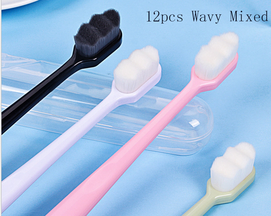 JC-250106ORL-044  Ultra-fine Toothbrush Super Soft Bristle Deep Cleaning Brush Portable For Oral Care Tools Teeth Care Oral Cleaning Travel