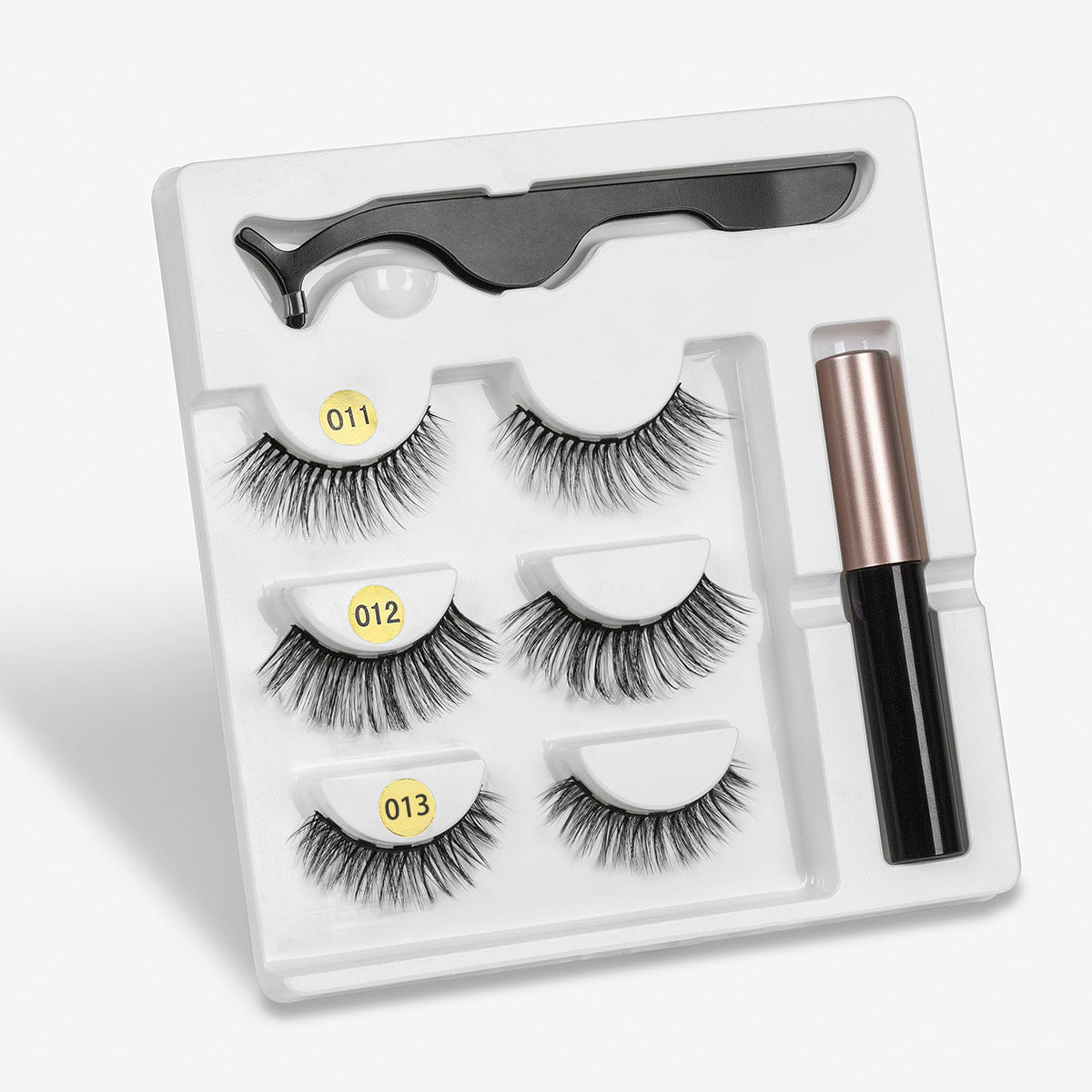 JC-241231MUP-026  A Pair Of False Eyelashes With Magnets In Fashion