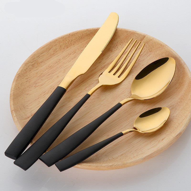 JC-250101DNW-013  Four-piece Stainless Steel Cutlery