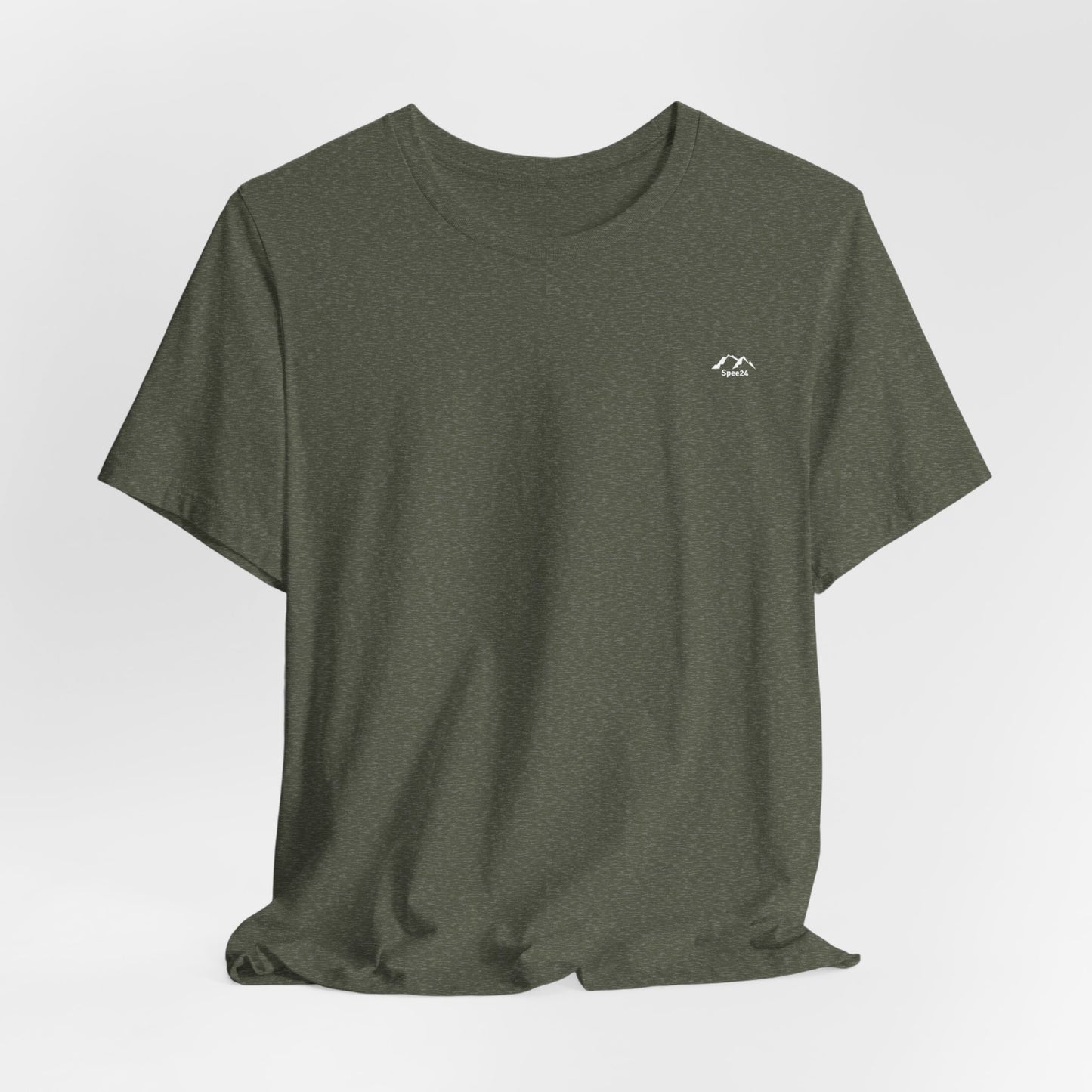 TS-098GRN-24 Unisex Army Olive Shades T-shirt for Women and Men Casual Wear