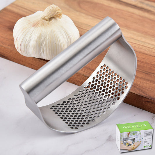 JC-241226KCT-025  Garlic Press for Kitchen Pounding Garlic Ring Manual