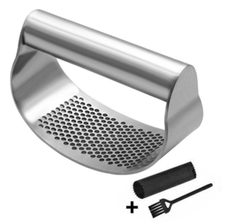 JC-241226KCT-025  Garlic Press for Kitchen Pounding Garlic Ring Manual