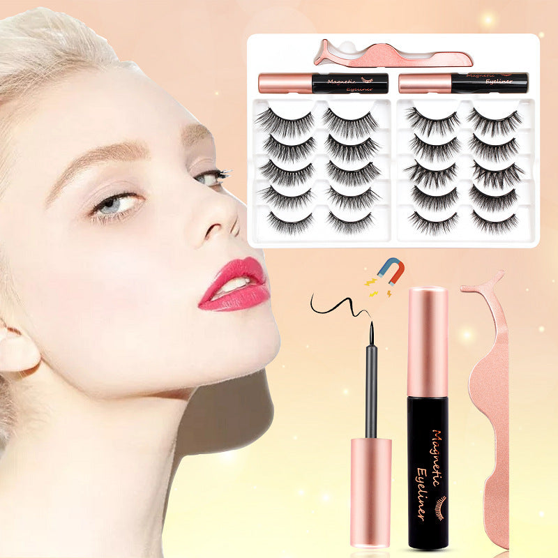 JC-241231MUP-034  No Glue Waterproof Magnetic Lashes Eyeliner Magnetic Kit