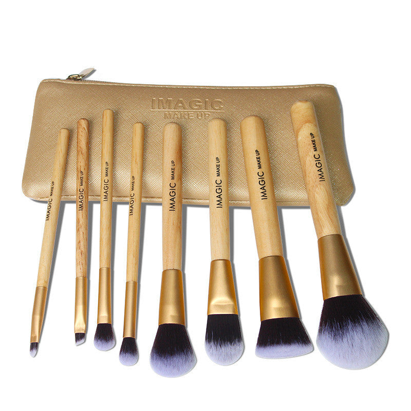 JC-241228BUT-049  Makeup Tools, Makeup Brushes, 8 Multi-Purpose Makeup Brushes