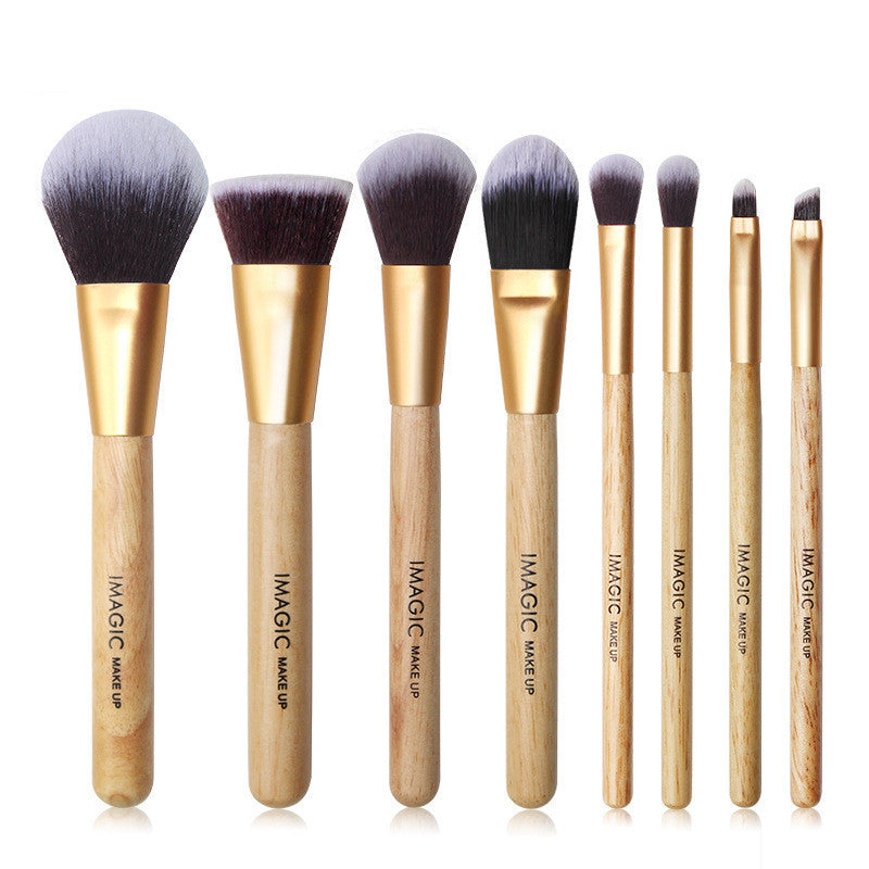 JC-241228BUT-049  Makeup Tools, Makeup Brushes, 8 Multi-Purpose Makeup Brushes