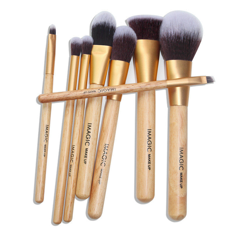 JC-241228BUT-049  Makeup Tools, Makeup Brushes, 8 Multi-Purpose Makeup Brushes