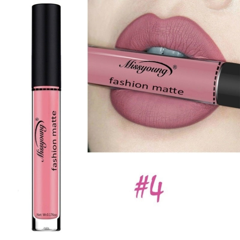 JC-241231MUP-070  Lip Gloss Liquid Lipstick Non-Stick Cup Matte Makeup Llipstick