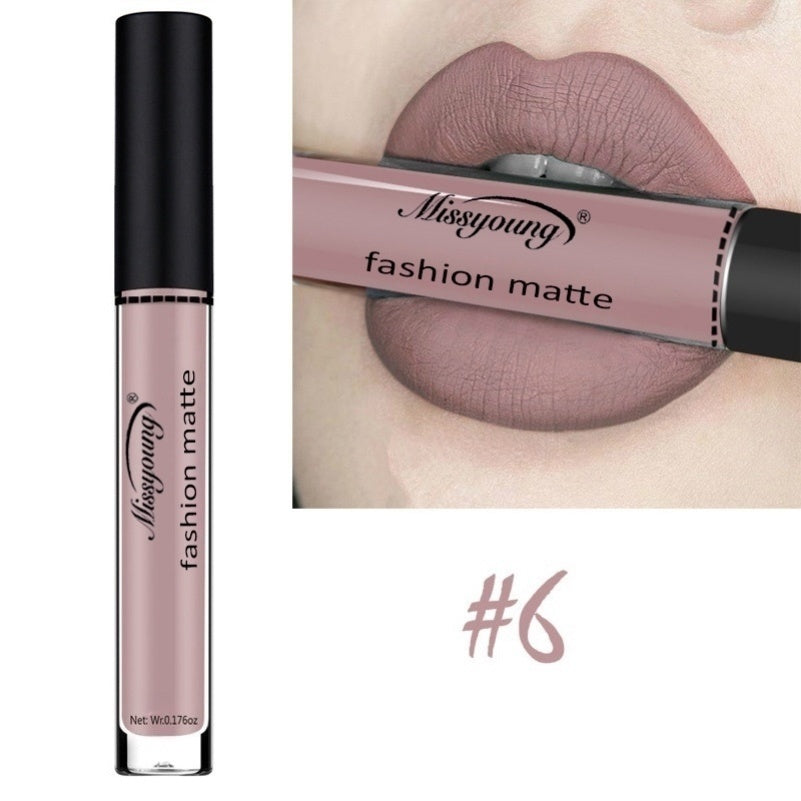 JC-241231MUP-070  Lip Gloss Liquid Lipstick Non-Stick Cup Matte Makeup Llipstick