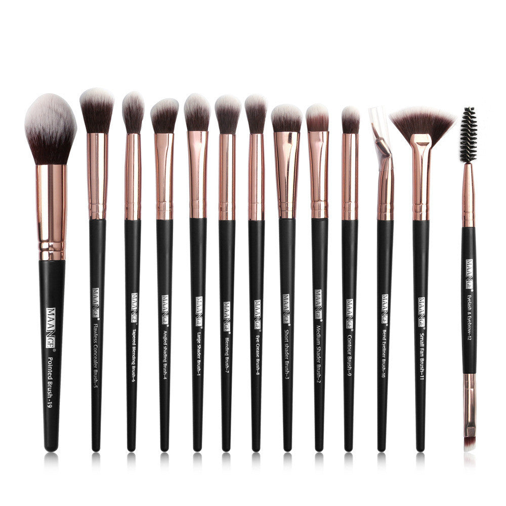 JC-241228BUT-034  Factory Direct Sale Maange New Product 13 Eye Makeup Brush Set Eyeshadow Brush Beauty Tools Hot Sale