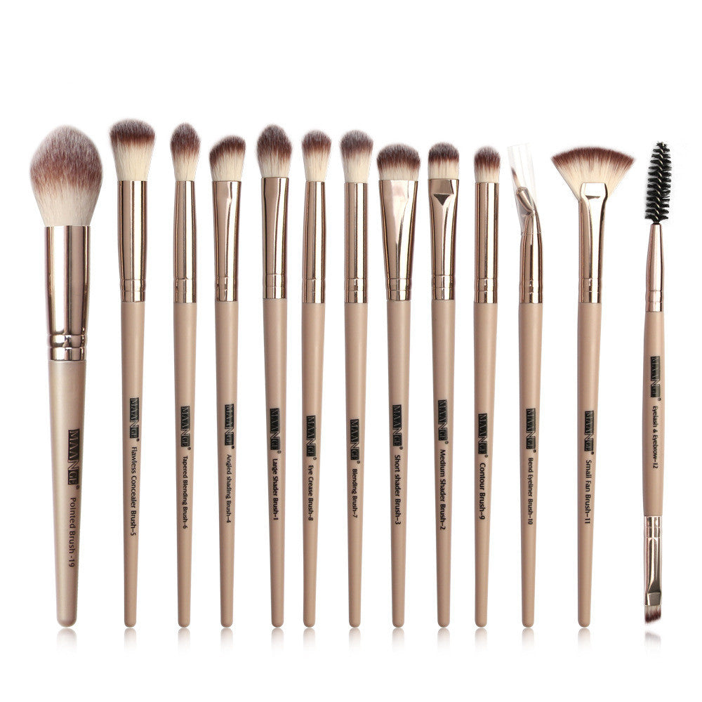 JC-241228BUT-034  Factory Direct Sale Maange New Product 13 Eye Makeup Brush Set Eyeshadow Brush Beauty Tools Hot Sale