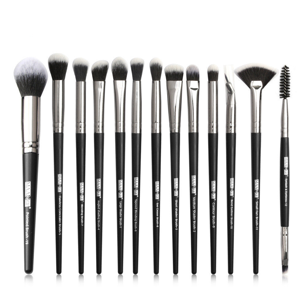 JC-241228BUT-034  Factory Direct Sale Maange New Product 13 Eye Makeup Brush Set Eyeshadow Brush Beauty Tools Hot Sale