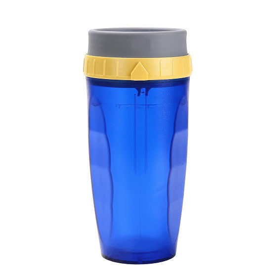 JC-250103DWR-020  No Cover Twist Cup Travel Portable Cup Double Insulation Tumbler Straw Sippy Water Bottles Portable For Children Adults