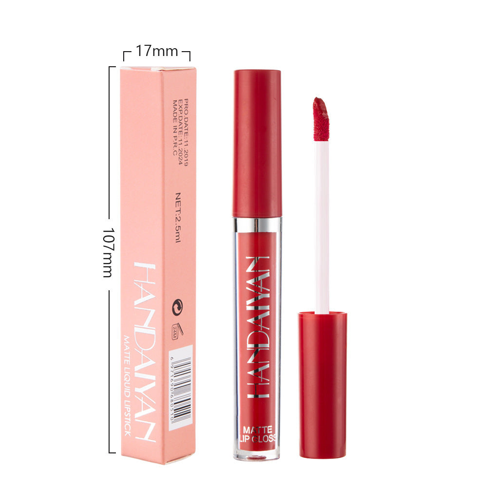 JC-241231MUP-010  Matte Non-stick Cup Lip Gloss, Non-fading Matte Liquid Lipstick