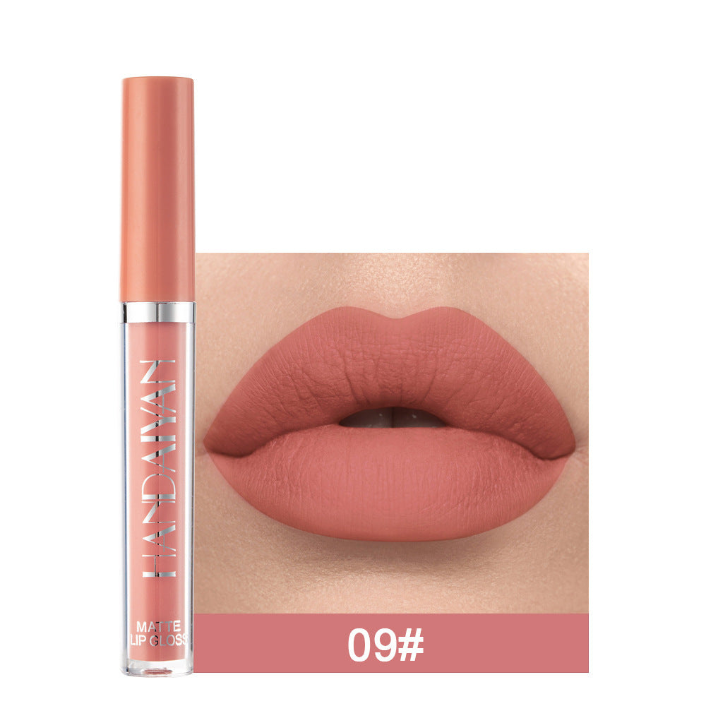 JC-241231MUP-010  Matte Non-stick Cup Lip Gloss, Non-fading Matte Liquid Lipstick